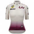 Dames Fietskleding Wit dames T-shirt Tour de France 2024