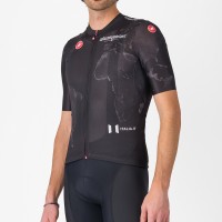 Zwart Giro d'Italia 2025 Competizione 3-shirt voor heren