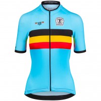 Dames Bioracer Belgisch Nationaal 2025 Icon Classic Damesshirt