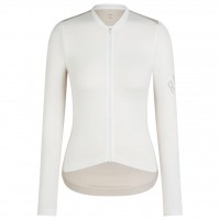 Dames Fietskleding Rapha Pro Team Lightweight damesshirt met lange mouwen - wit