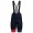 Santini Vuelta España heren 2025 Bib Tights - Grand Salida Piemonte