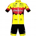 Bingoal WB 2023 fietsbroek met bretels professioneel wielerteam