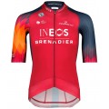 INEOS GRENADIERS 2023 EPIC RACE wielershirt met korte mouwen (lange ritssluiting) professioneel wielerteam