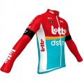 Lotto Dstny 2023 wielershirt lange mouw professioneel wielerteam