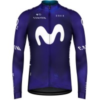 MOVISTAR 2023 wielershirt met lange mouwen professioneel wielerteam MOVISTAR 2023 wielershirt met lange mouwen professioneel wielerteam