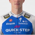 Quick Step Alpha Vinyl 2022 Competizione wielershirt met korte mouwen professioneel wielerteam