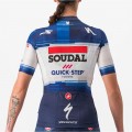 Soudal Quick-Step 2023 Competizione dames wielershirt met korte mouwen professioneel wielerteam