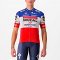 Soudal Quick-Step frans kampioen 2023 Competizione wielershirt met korte mouwen professioneel wielerteam