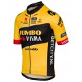 TEAM JUMBO-VISMA 2023 korte mouw fietsshirt professioneel wielerteam