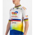 Team TotalEnergies Slowaaks kampioen Sagan editie 2022 wielershirt met korte mouwen professioneel wielerteam