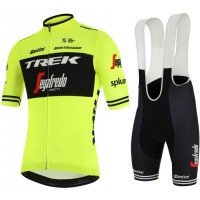 Trek Segafredo 2019 Training Fluo Geel Fietskleding Set Wielershirt Korte Mouw+Korte Fietsbroeken Bib Trek Segafredo 2019 Training Fluo Geel Fietskleding Set Wielershirt Korte Mouw+Korte Fietsbroeken Bib