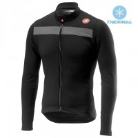 2019 Casteli Puro 3 Zwart Thermal Wielershirt Lange Mouw 107HNAR 2019 Casteli Puro 3 Zwart Thermal Wielershirt Lange Mouw 107HNAR
