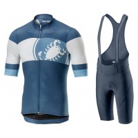 2019 Casteli Ruota Blauw Fietskleding Set Fietsshirt Met Korte Mouwen+Korte Koersbroek Bib 511JVWQ 2019 Casteli Ruota Blauw Fietskleding Set Fietsshirt Met Korte Mouwen+Korte Koersbroek Bib 511JVWQ