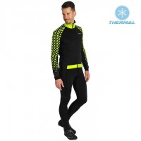 2019 Nalini CRIT 3L 2.0 Zwart-Geel Thermal Fietskleding Set Wielershirts Lange Mouw+Lange Wielrenbroek Bib 553GGLG 2019 Nalini CRIT 3L 2.0 Zwart-Geel Thermal Fietskleding Set Wielershirts Lange Mouw+Lange Wielrenbroek Bib 553GGLG