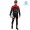2019 Nalini Tuono Zwart-Rood Thermal Fietskleding Set Wielershirts Lange Mouw+Lange Wielrenbroek Bib 544RVFL