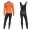 2019 Nederland Country Team Thermal Fietskleding Set Wielershirts Lange Mouw+Lange Wielrenbroek Bib 550BMOS