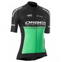 2019 Orbea Factory Racing Groen Dames's Wielershirt Korte Mouw 652JWCH 2019 Orbea Factory Racing Groen Dames's Wielershirt Korte Mouw 652JWCH