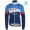 2019 Total Blauw Thermal Wielershirt Lange Mouw 728IVNF