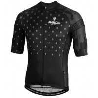 BIANCHI MILANO Savignano Black Wielershirt Korte Mouw BIANCHI MILANO Savignano Black Wielershirt Korte Mouw