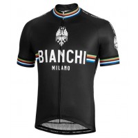 BIANCHI MILANO New Pride Black Wielershirt Korte Mouw