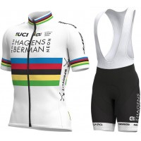 2019 World Champion Hagens Berman Axeon Fietskleding Set Wielershirt Korte Mouw+Korte Fietsbroeken Bib 2019 World Champion Hagens Berman Axeon Fietskleding Set Wielershirt Korte Mouw+Korte Fietsbroeken Bib