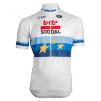 LOTTO SOUDAL European Champion 2019 Wielershirt Korte Mouw LOTTO SOUDAL European Champion 2019 Wielershirt Korte Mouw