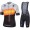 Team Sagan Stars 2019 Gray Fietskleding Set Wielershirt Korte Mouw+Korte Fietsbroeken Bib