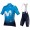 MOVISTAR 2019 Dames Fietskleding Set Wielershirt Korte Mouw+Korte Fietsbroeken Bib