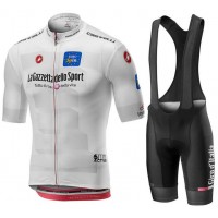 Giro D'Italia 2019 BIANCO Fietskleding Set Wielershirt Korte Mouw+Korte Fietsbroeken Bib Giro D'Italia 2019 BIANCO Fietskleding Set Wielershirt Korte Mouw+Korte Fietsbroeken Bib