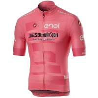 Giro D'Italia 2019 Rosa Wielershirt Korte Mouw Giro D'Italia 2019 Rosa Wielershirt Korte Mouw