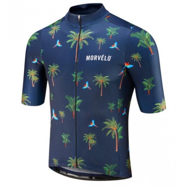 MORVELO BOTANICAL Wielershirt Korte Mouw