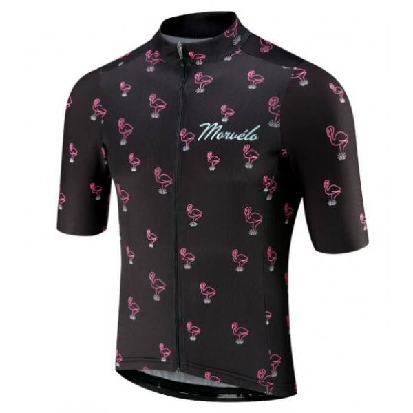 MORVELO BLUE TILE Wielershirt Korte Mouw