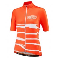 MORVELO Dames INTERFERENCE Wielershirt Korte Mouw MORVELO Dames INTERFERENCE Wielershirt Korte Mouw