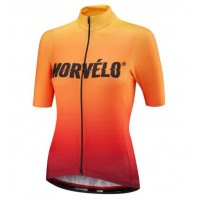 MORVELO Dames FIRE Wielershirt Korte Mouw MORVELO Dames FIRE Wielershirt Korte Mouw