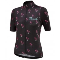 MORVELO Dames BLUE TILE Wielershirt Korte Mouw MORVELO Dames BLUE TILE Wielershirt Korte Mouw