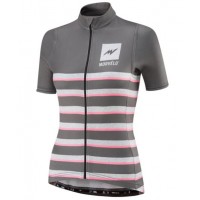 MORVELO Dames HEATHERS Wielershirt Korte Mouw MORVELO Dames HEATHERS Wielershirt Korte Mouw