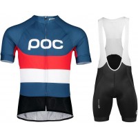 POC Essential Road Logo Red Fietskleding Set Wielershirt Korte Mouw+Korte Fietsbroeken Bib POC Essential Road Logo Red Fietskleding Set Wielershirt Korte Mouw+Korte Fietsbroeken Bib