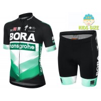 2020 BORA-Hansgrohe Kids Fietskleding Set Wielershirt Korte Mouw+Korte Fietsbroeken Bib 342VPAO 2020 BORA-Hansgrohe Kids Fietskleding Set Wielershirt Korte Mouw+Korte Fietsbroeken Bib 342VPAO