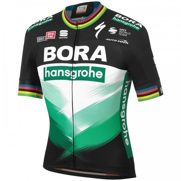 2020 BORA-Hansgrohe Peter Sagan Ex-World Champion Wielershirt Korte Mouw 768QBXD