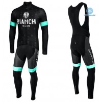 2020 Bianchi YDH Thermal Fietskleding Set Wielershirts Lange Mouw+Lange Wielrenbroek Bib 258VDAP 2020 Bianchi YDH Thermal Fietskleding Set Wielershirts Lange Mouw+Lange Wielrenbroek Bib 258VDAP