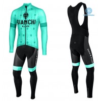 2020 Bianchi YDL Thermal Fietskleding Set Wielershirts Lange Mouw+Lange Wielrenbroek Bib 968PQUJ 2020 Bianchi YDL Thermal Fietskleding Set Wielershirts Lange Mouw+Lange Wielrenbroek Bib 968PQUJ