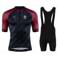 2020 CRAFT Specialiste Zwart-Rood Fietskleding Set Fietsshirt Met Korte Mouwen+Korte Koersbroek Bib 552LAQM