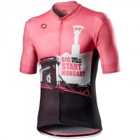 2020 GIRO D'ITALIA Hungary Big Start Wielershirt Korte Mouw 168WZWE 2020 GIRO D'ITALIA Hungary Big Start Wielershirt Korte Mouw 168WZWE
