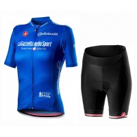 2020 GIRO D'ITALIA Maglia Azzura Dames Fietskleding Set Wielershirt Korte Mouw+Korte Fietsbroeken Bib 788ZDJH 2020 GIRO D'ITALIA Maglia Azzura Dames Fietskleding Set Wielershirt Korte Mouw+Korte Fietsbroeken Bib 788ZDJH