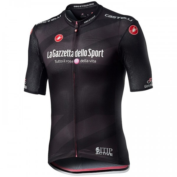 2020 GIRO D'ITALIA Maglia Nera Wielershirt Korte Mouw 686HWQH