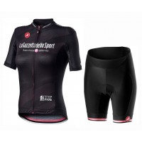 2020 GIRO D'ITALIA Maglia Nera Dames Fietskleding Set Wielershirt Korte Mouw+Korte Fietsbroeken Bib 792KOAU 2020 GIRO D'ITALIA Maglia Nera Dames Fietskleding Set Wielershirt Korte Mouw+Korte Fietsbroeken Bib 792KOAU