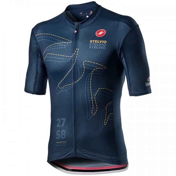 2020 GIRO D'ITALIA Stelvio Wielershirt Korte Mouw 154YNHN