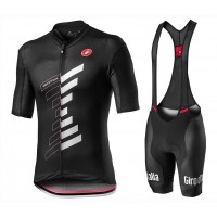 2020 GIRO D'ITALIA Trofeo Zwart Fietskleding Set Fietsshirt Met Korte Mouwen+Korte Koersbroek Bib 859HMJN 2020 GIRO D'ITALIA Trofeo Zwart Fietskleding Set Fietsshirt Met Korte Mouwen+Korte Koersbroek Bib 859HMJN
