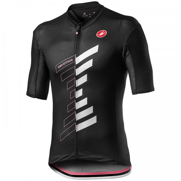 2020 GIRO D'ITALIA Trofeo Zwart Wielershirt Korte Mouw 909TGUQ