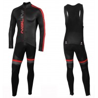 2020 Nalini LW Zwart-Rood Wielerkleding Set Wielershirt Lange Mouw+Lange Fietsbroeken Bib 227LRUU 2020 Nalini LW Zwart-Rood Wielerkleding Set Wielershirt Lange Mouw+Lange Fietsbroeken Bib 227LRUU
